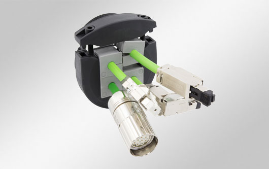 "適用于預(yù)裝電纜尺寸螺紋在公制M25/M32/M50/M63之間。 "